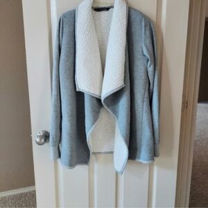 Abercrombie & Fitch Teddy Bear Sherpa Cardigan SZ S